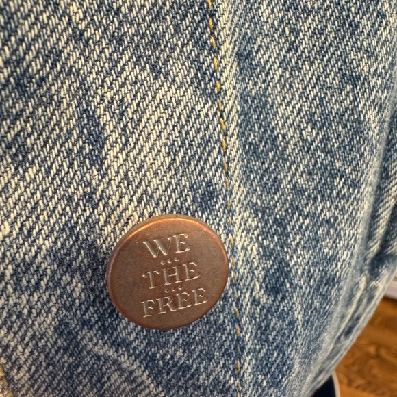 Free people jean jacket - Picture 3 of 5